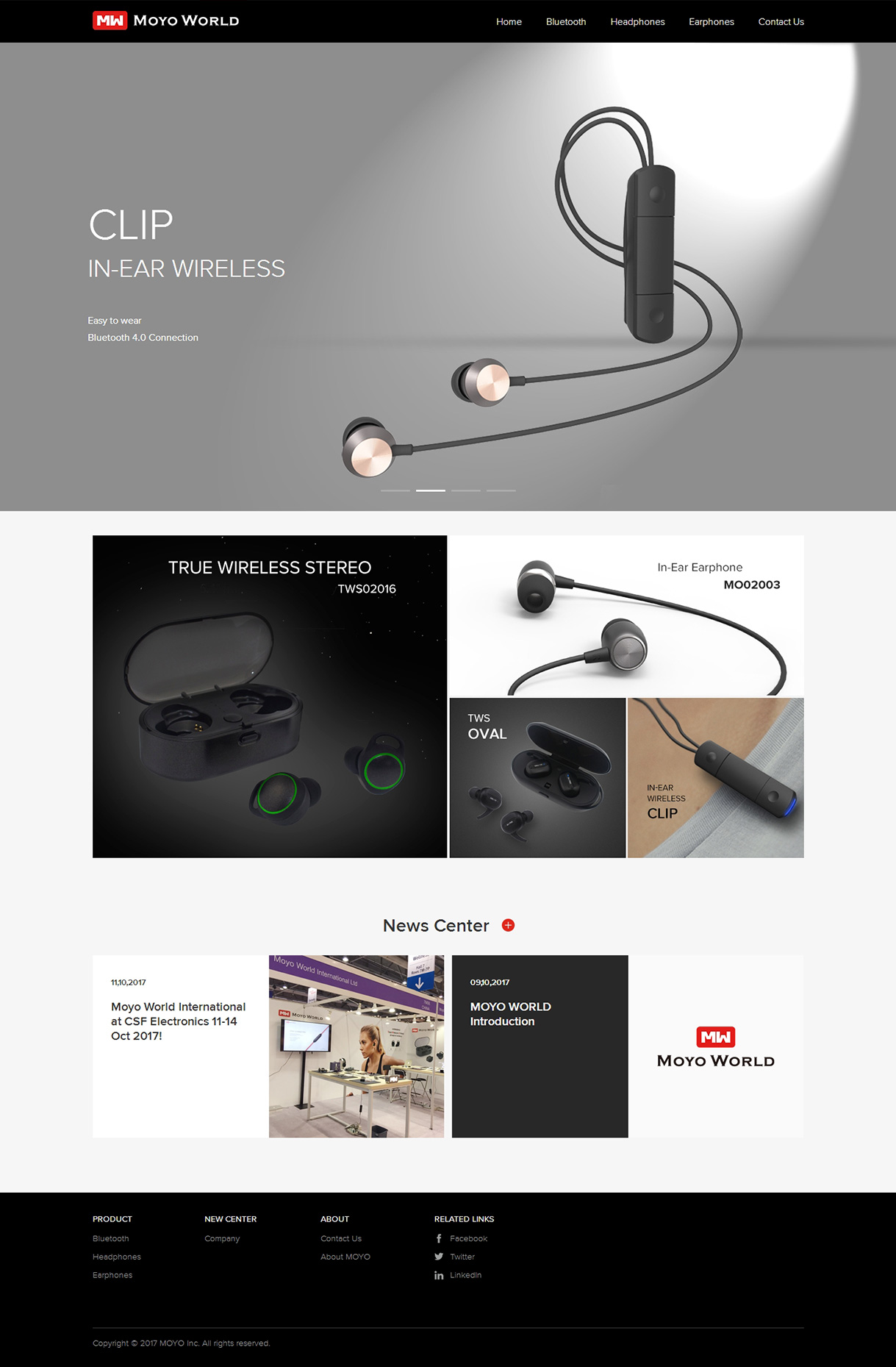 摩優電子網站案例