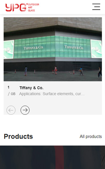 藝品高玻璃網站案例圖片1