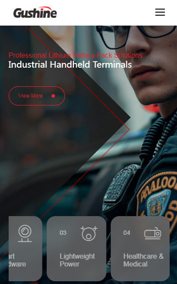 古鑫電子科技網站案例圖片1