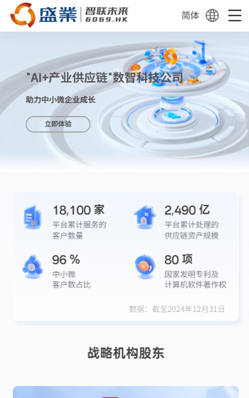 盛業(yè)控股網(wǎng)站案例圖片0