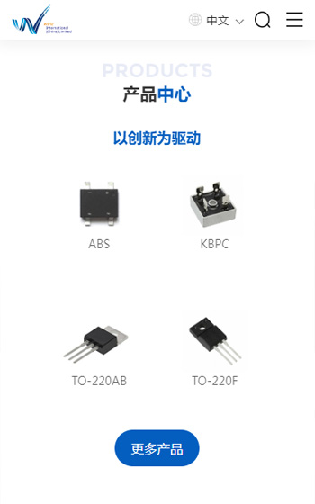 沃爾德實業網站案例圖片3
