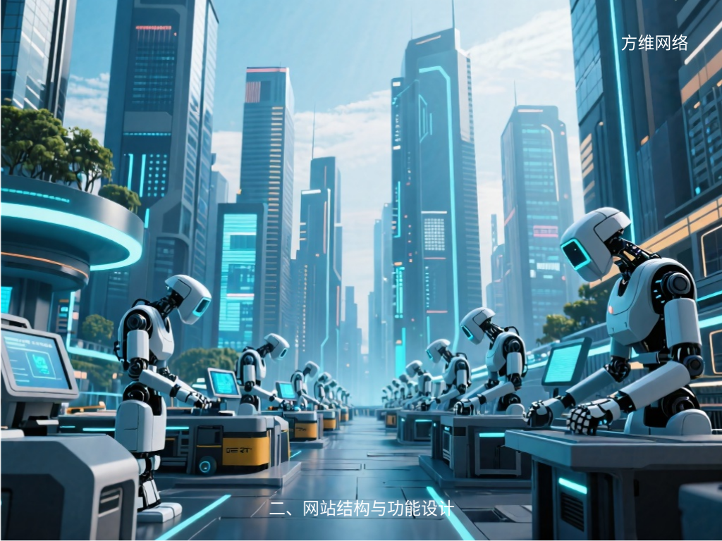 二、網站結構與功能設計