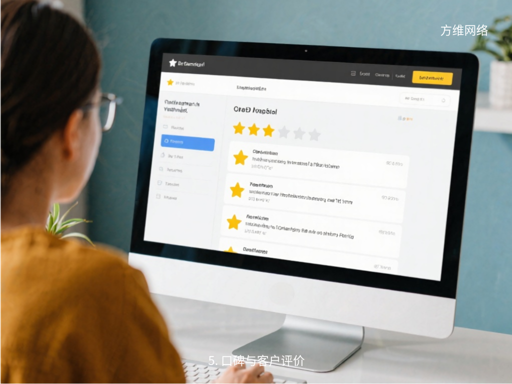 5. 口碑與客戶評(píng)價(jià)