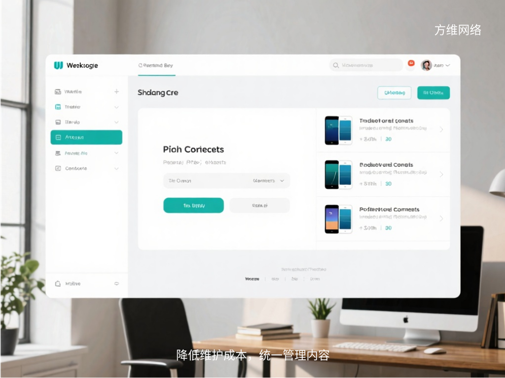 降低維護成本,統(tǒng)一管理內(nèi)容