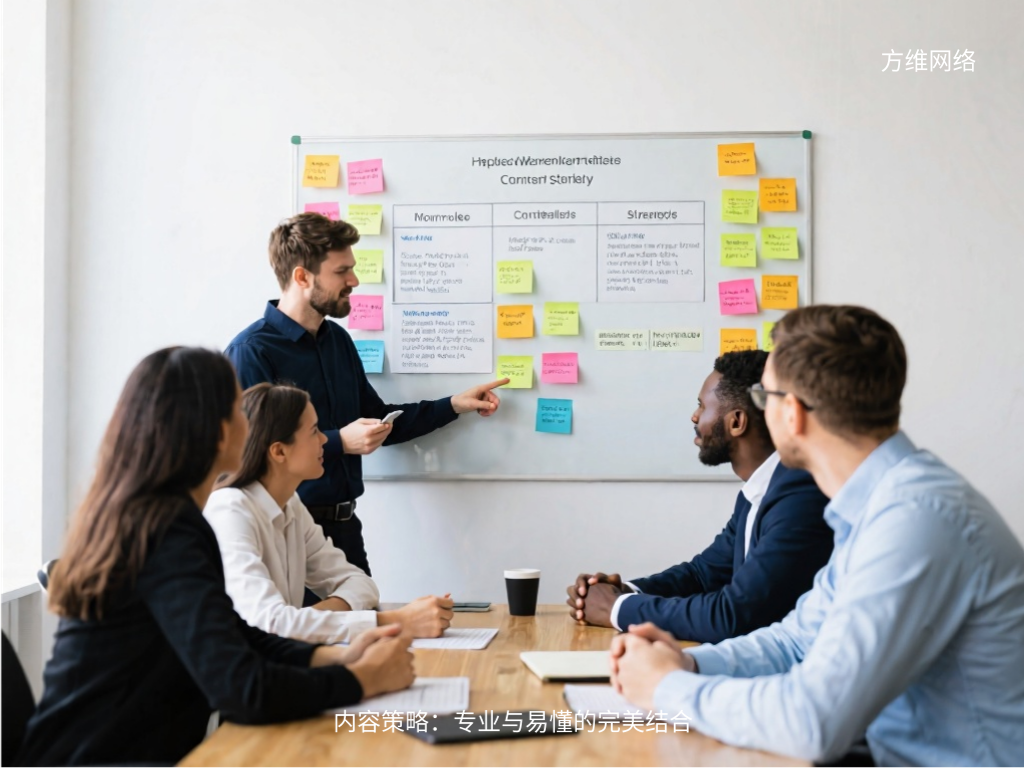 內容策略:專業與易懂的完美結合
