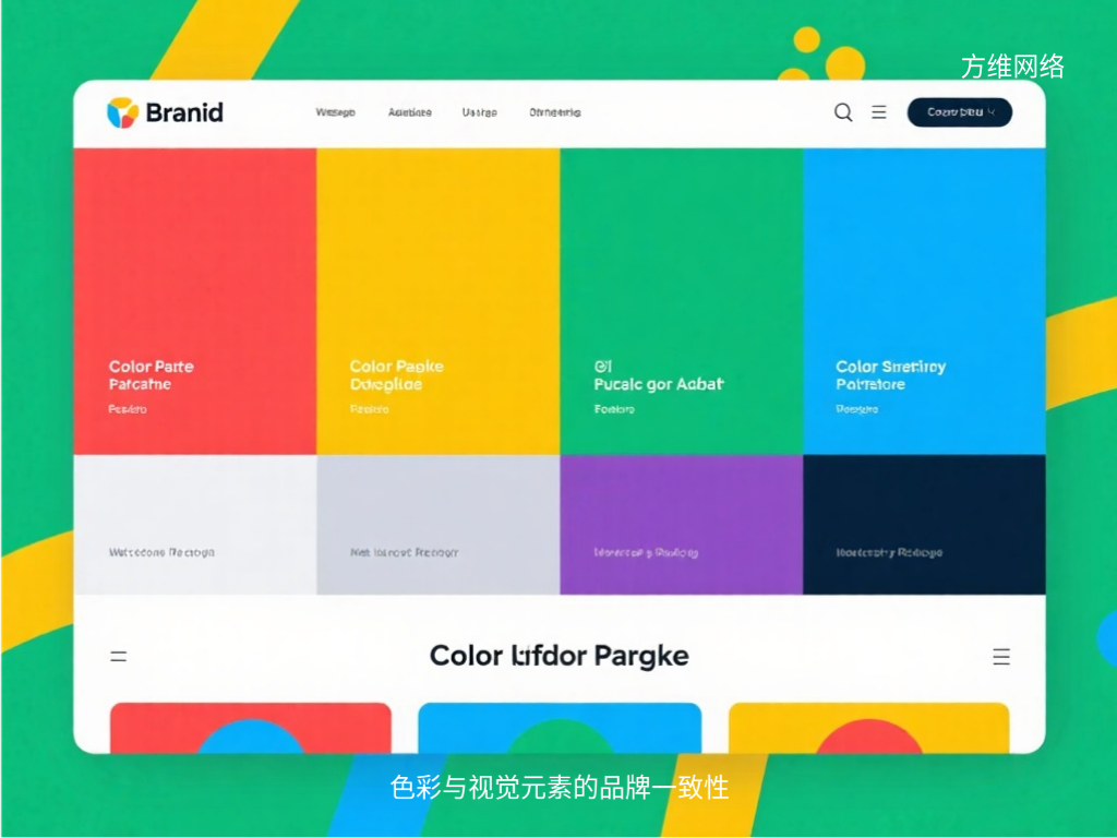 色彩與視覺元素的品牌一致性