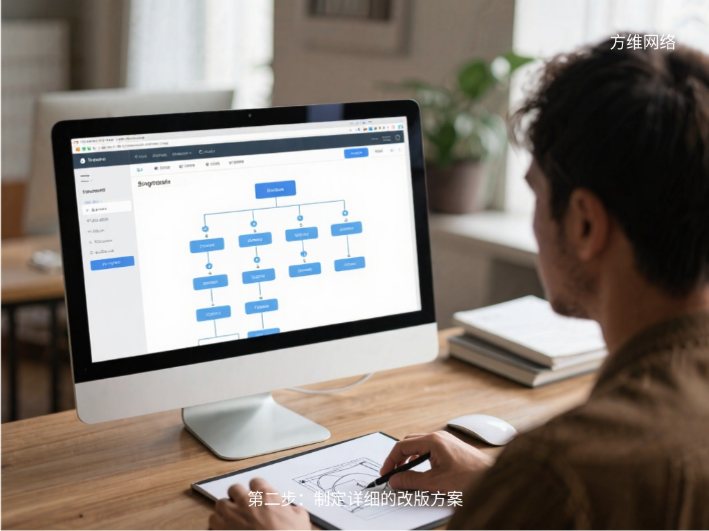 第二步：制定詳細的改版方案