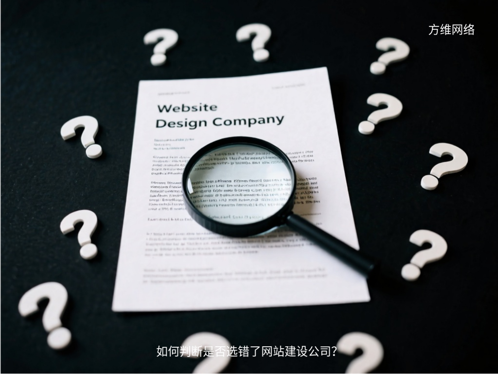 如何判斷是否選錯了網(wǎng)站建設(shè)公司?