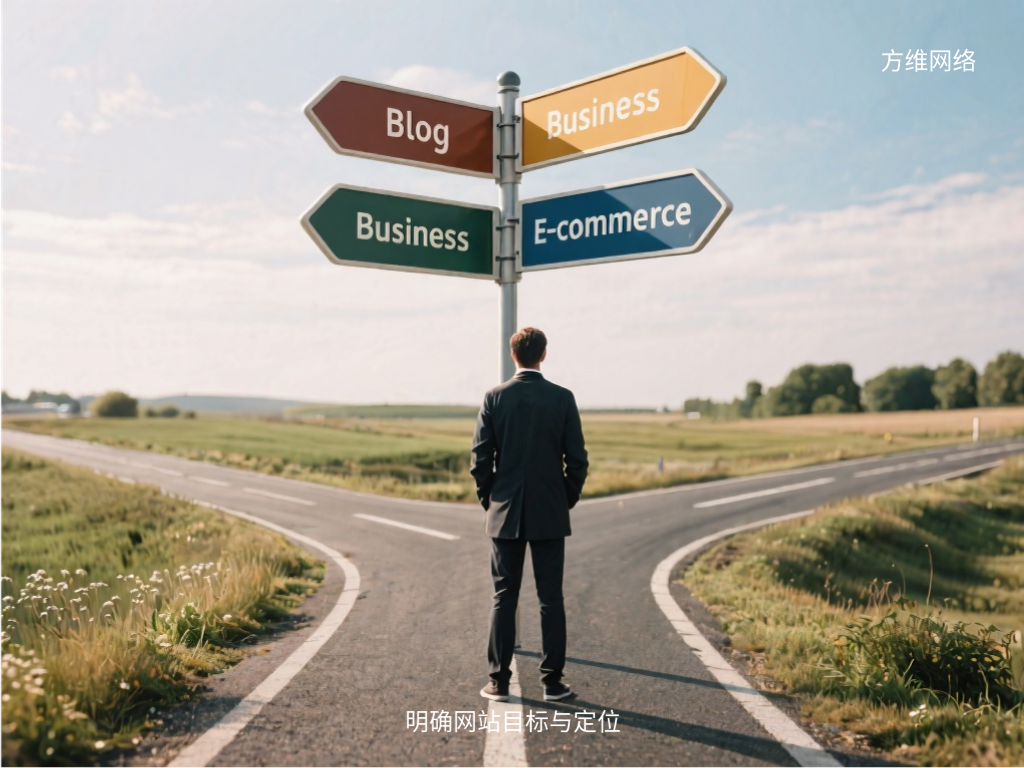 明確網站目標與定位
