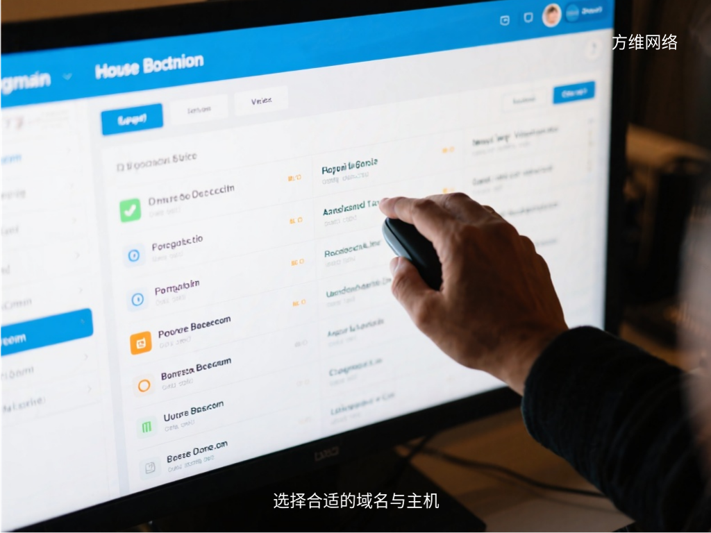 選擇合適的域名與主機(jī)