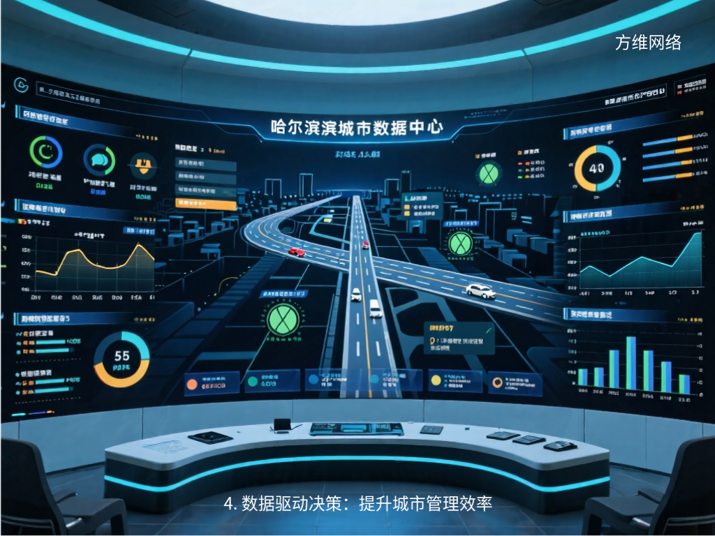 4. 數(shù)據(jù)驅動決策：提升城市管理效率