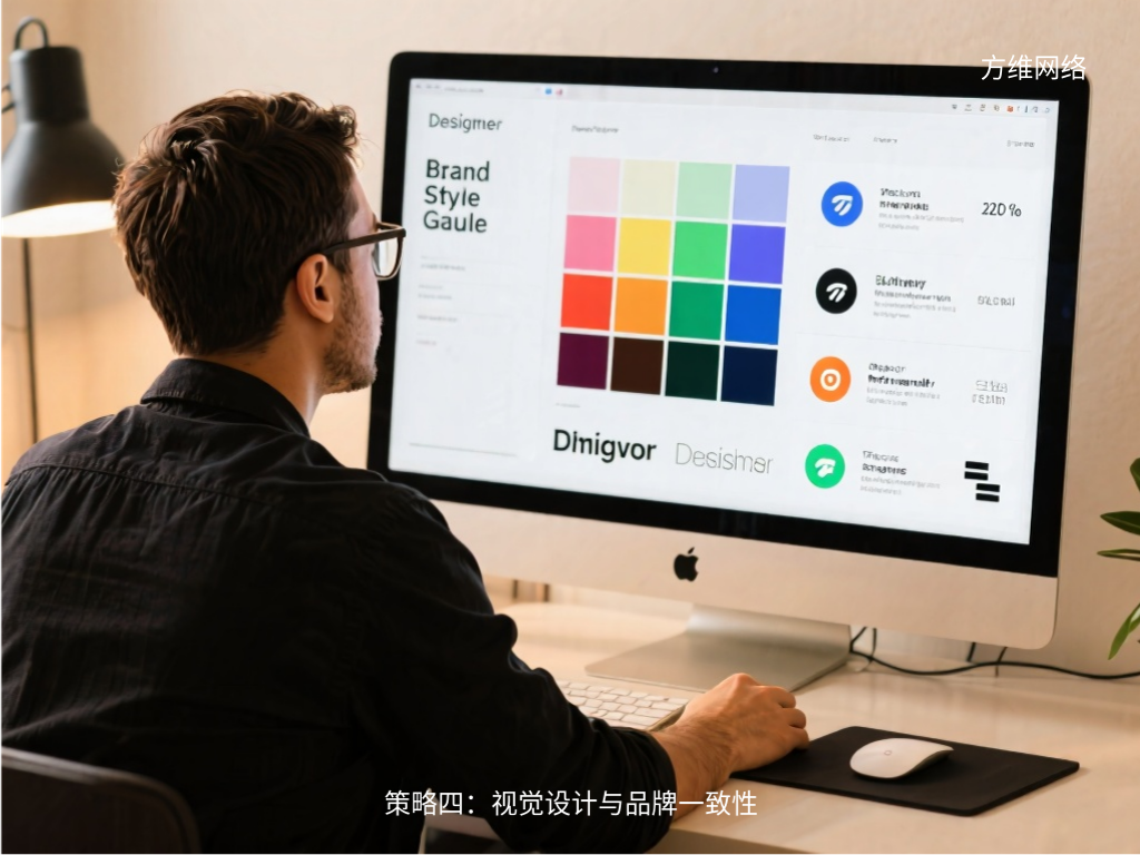 策略四:視覺設計與品牌一致性