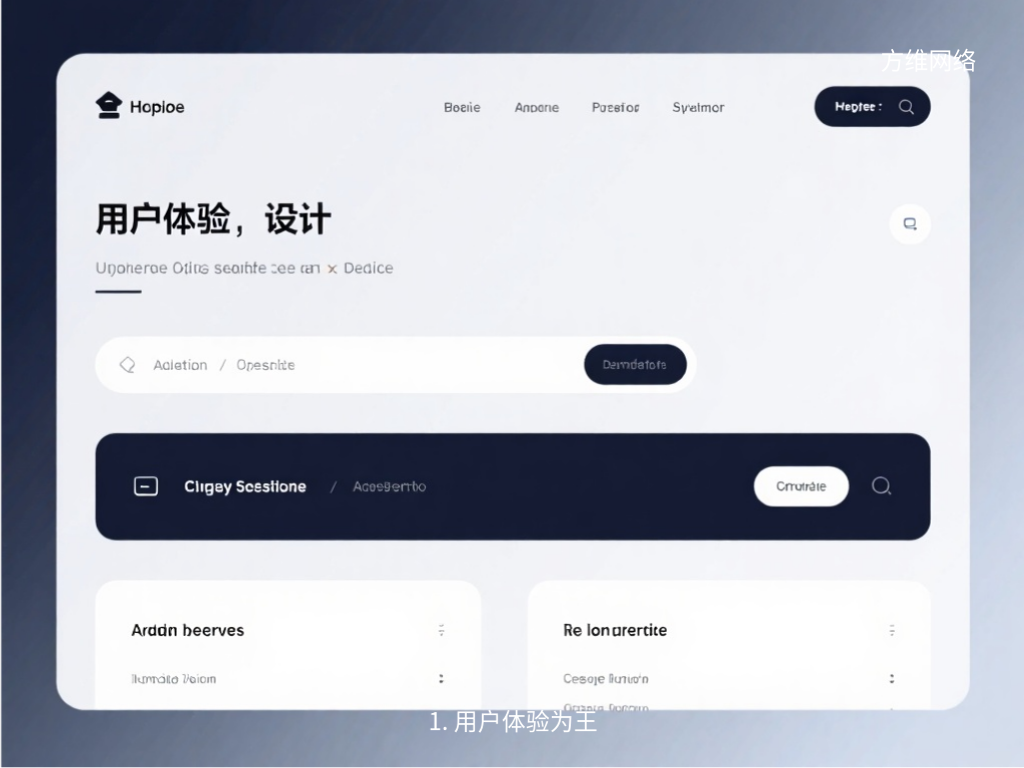 1. 用戶體驗為王