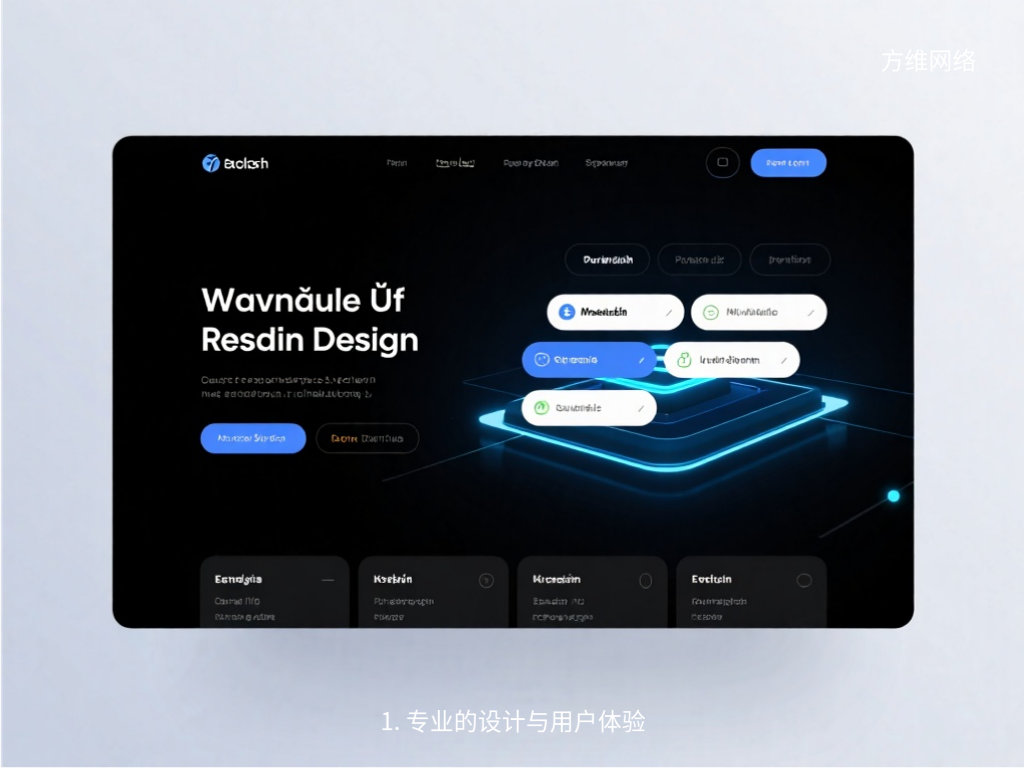 1. 專業的設計與用戶體驗