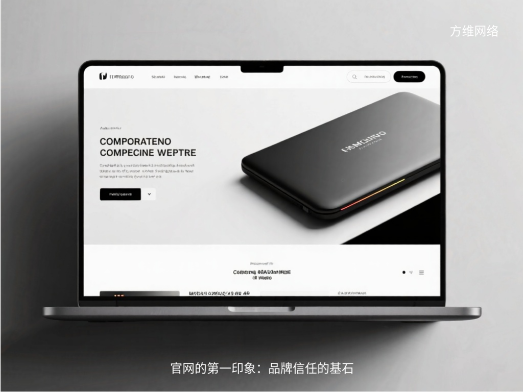 官網的第一印象:品牌信任的基石
