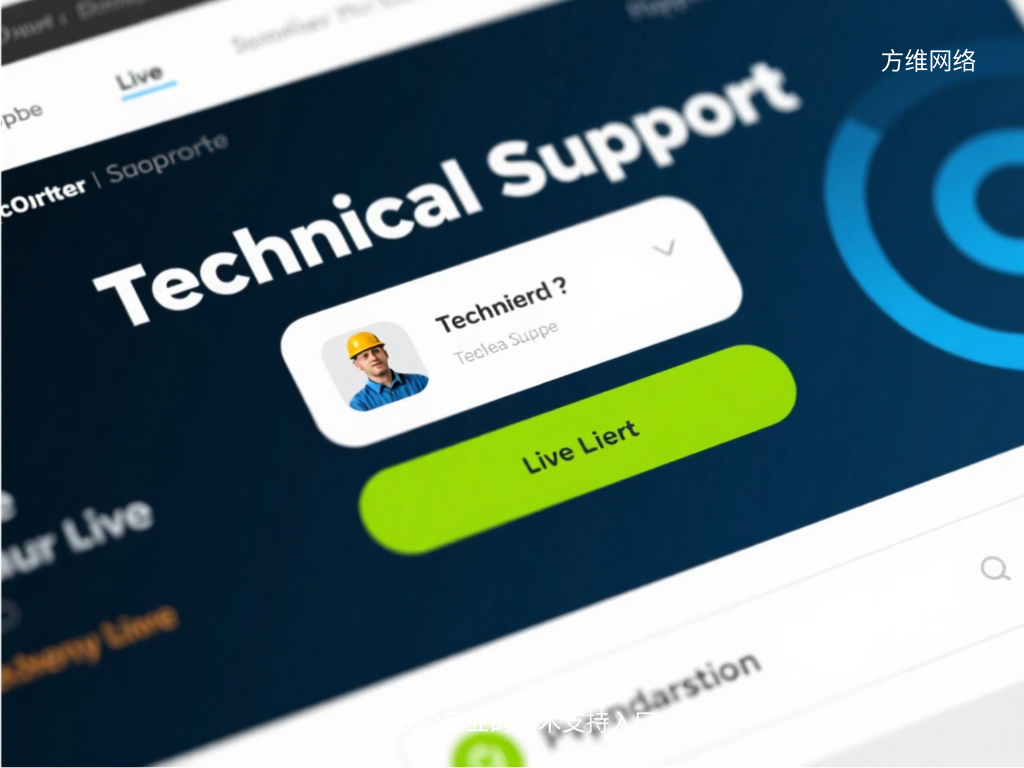 5. 缺少專業的技術支持入口