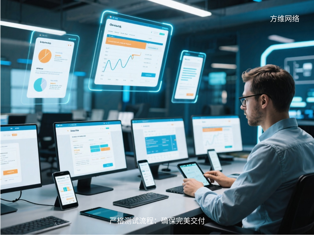嚴格測試流程：確保完美交付