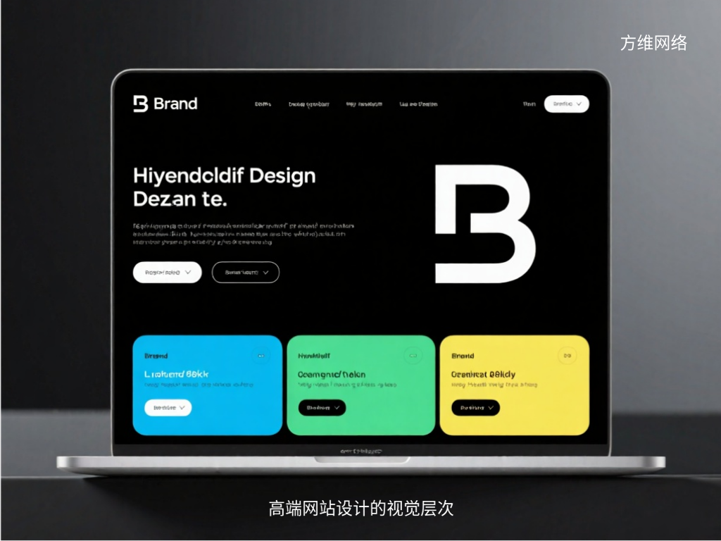 高端網(wǎng)站設(shè)計的視覺層次