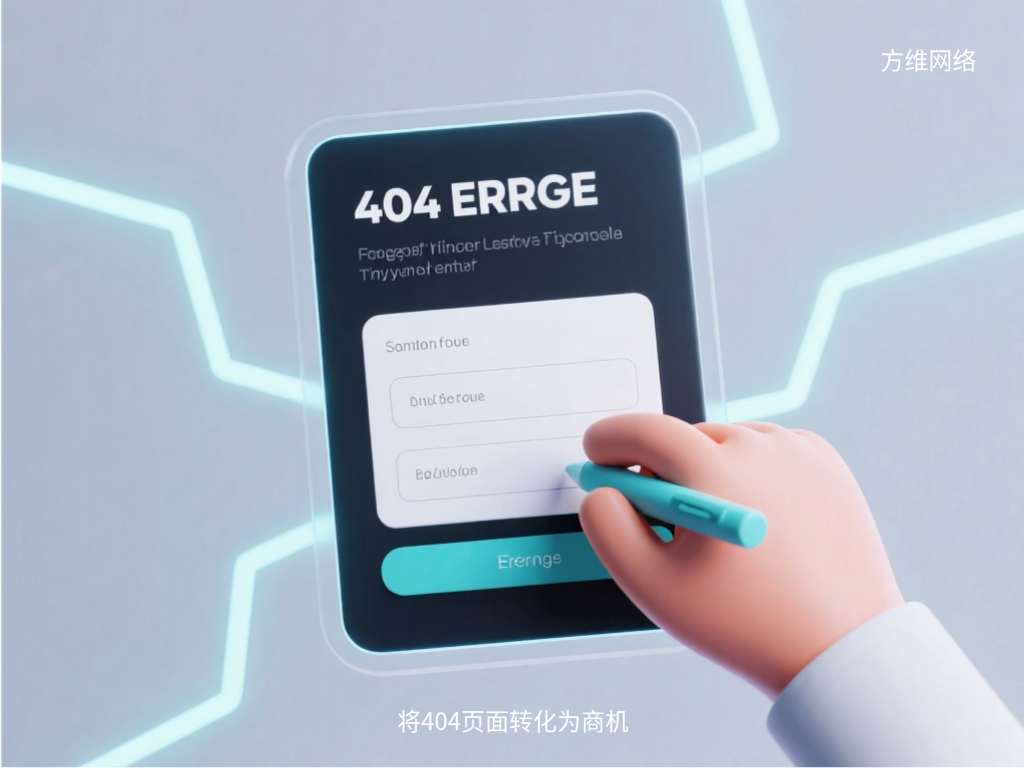 將404頁面轉化為商機