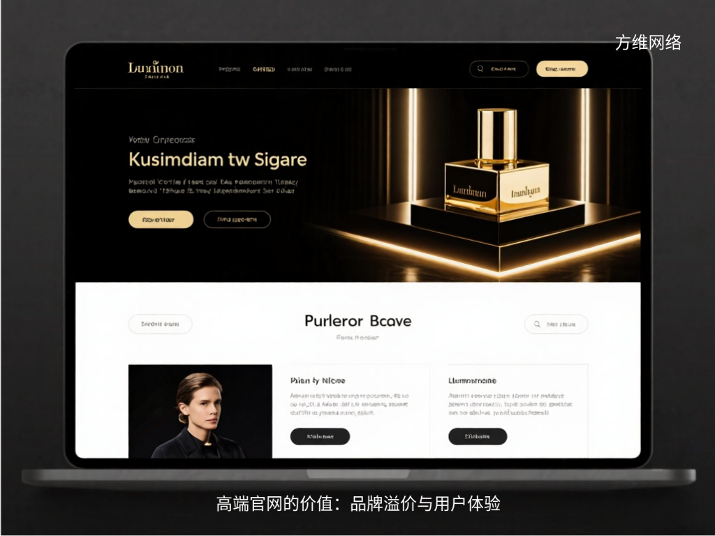高端官網(wǎng)的價值:品牌溢價與用戶體驗