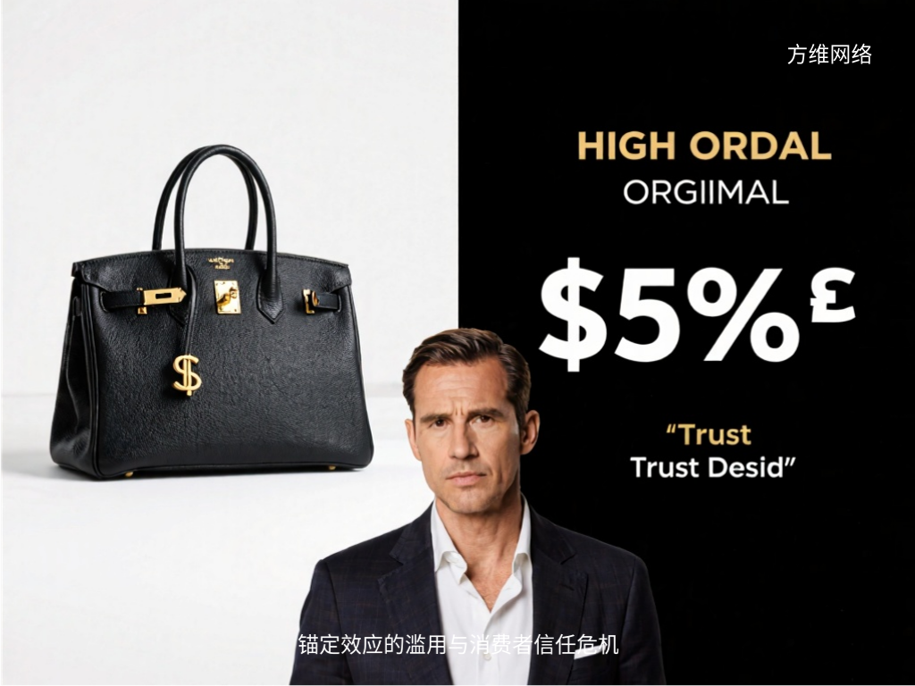 錨定效應的濫用與消費者信任危機