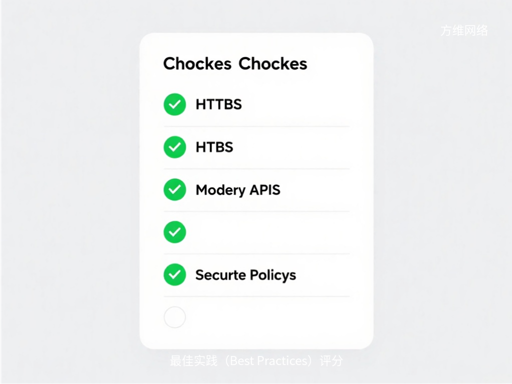 最佳實踐(Best Practices)評分