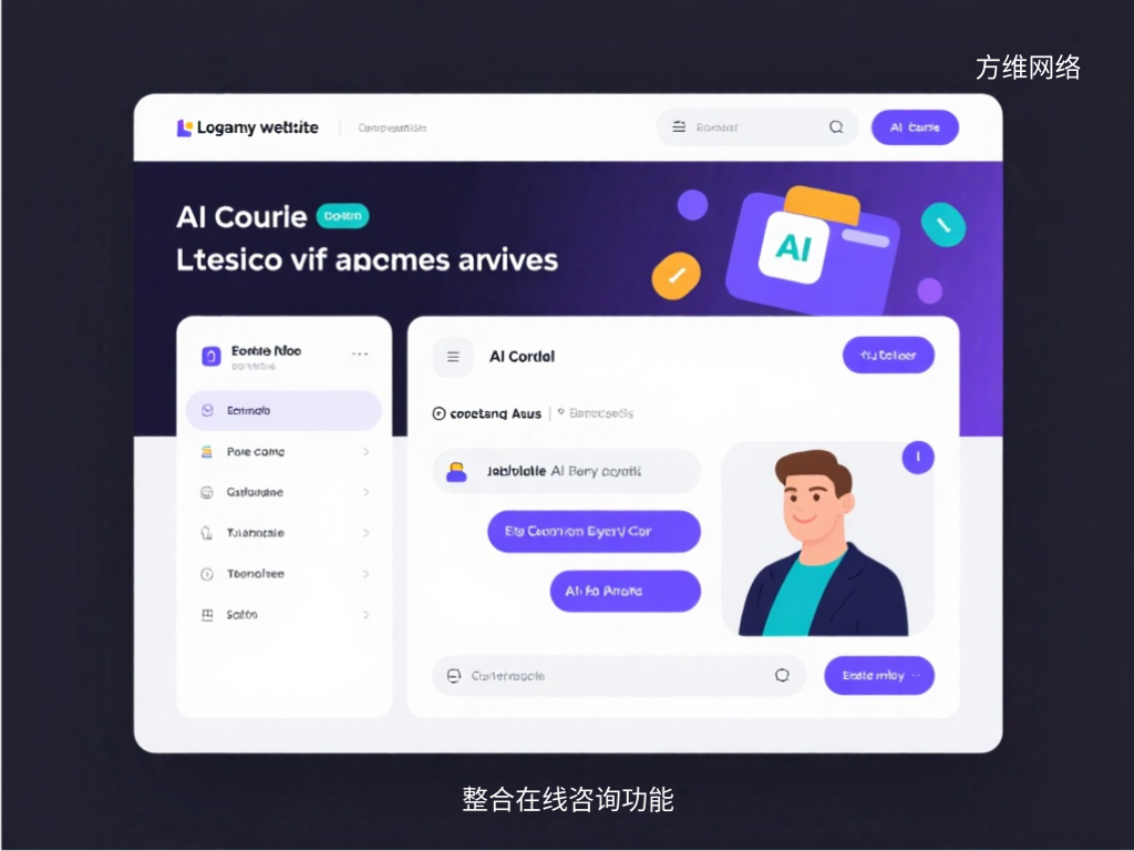 整合在線咨詢功能