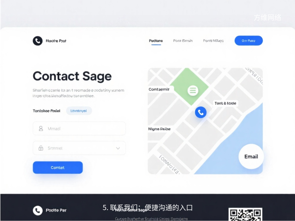5. 聯系我們:便捷溝通的入口