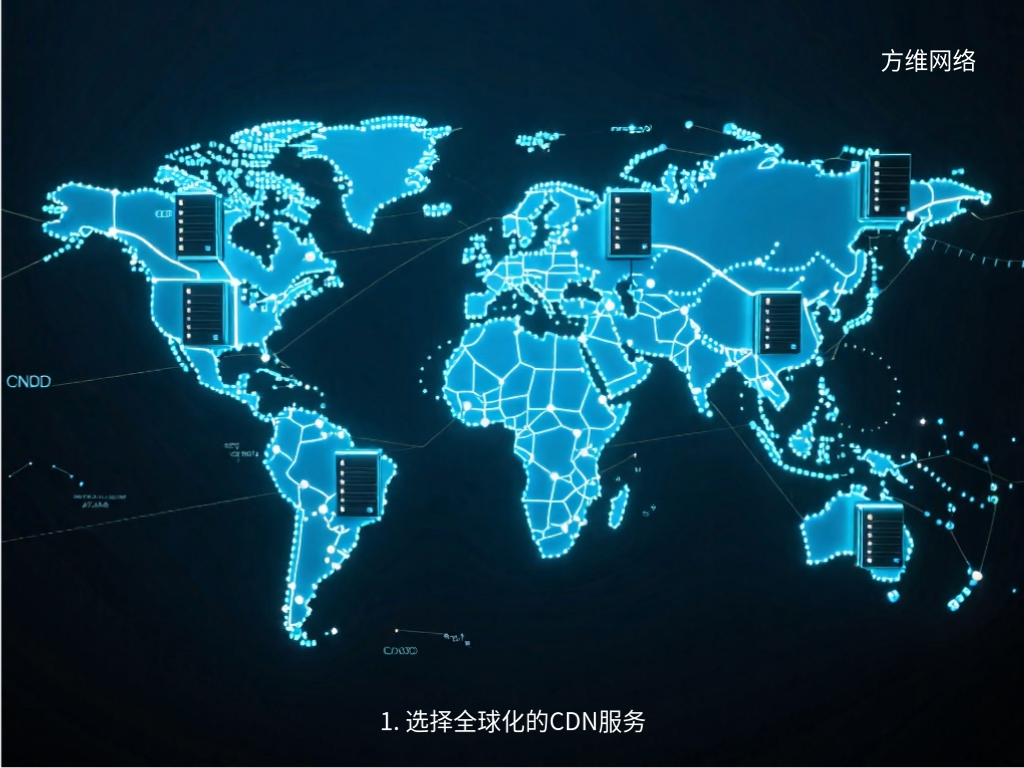 1. 選擇全球化的CDN服務