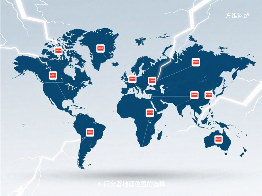 4. 服務器地理位置的選擇