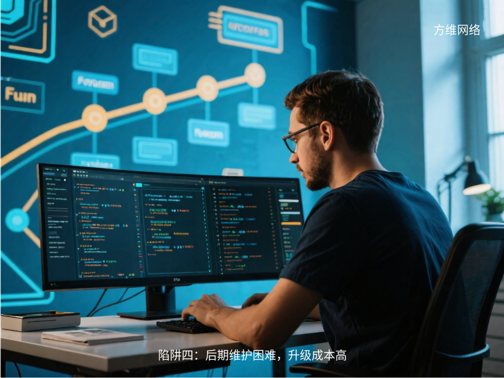 陷阱四:后期維護困難,升級成本高