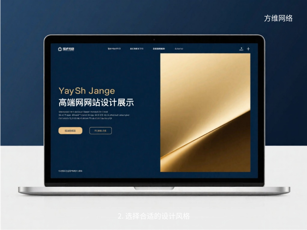 2. 選擇合適的設(shè)計風格