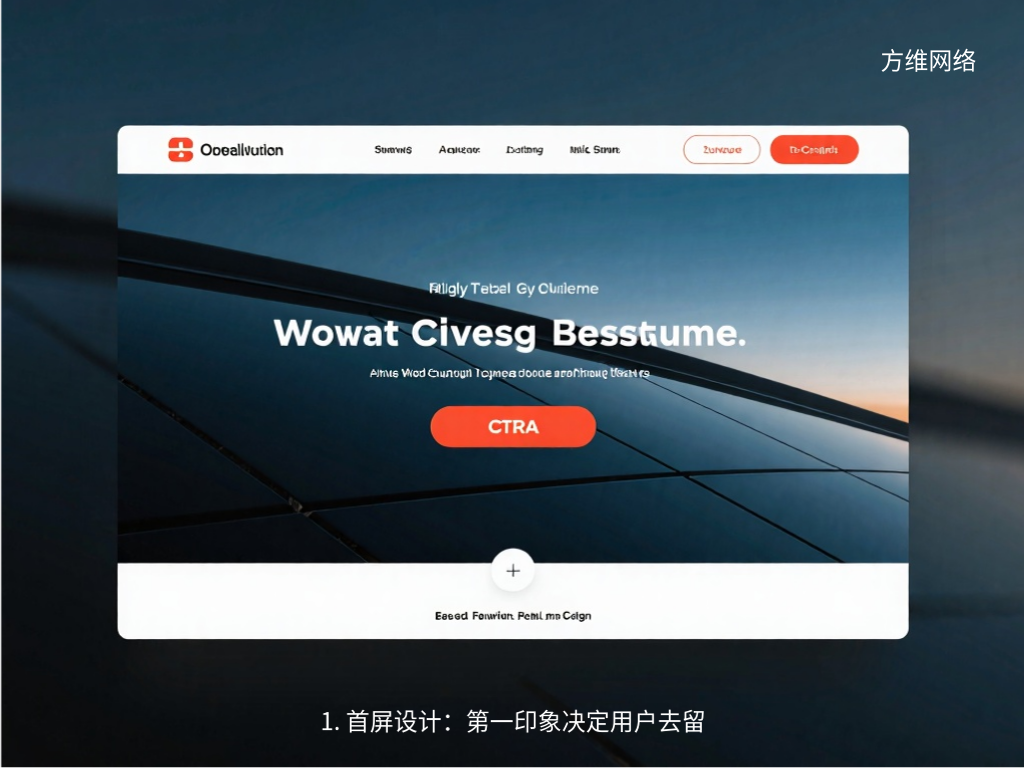 1. 首屏設計：第一印象決定用戶去留