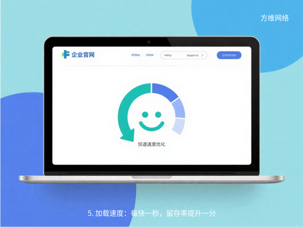 5. 加載速度：每快一秒，留存率提升一分