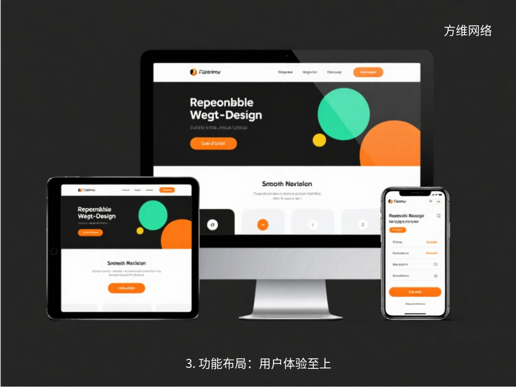 3. 功能布局:用戶體驗至上