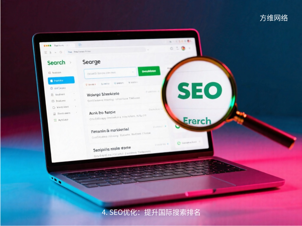 4. SEO優化:提升國際搜索排名