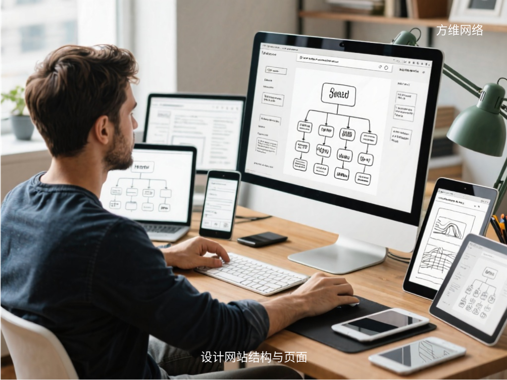 設計網站結構與頁面