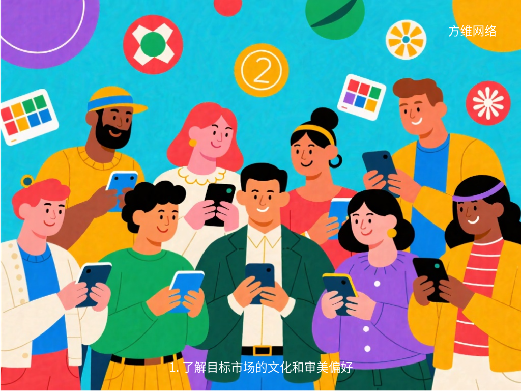 1. 了解目標市場的文化和審美偏好