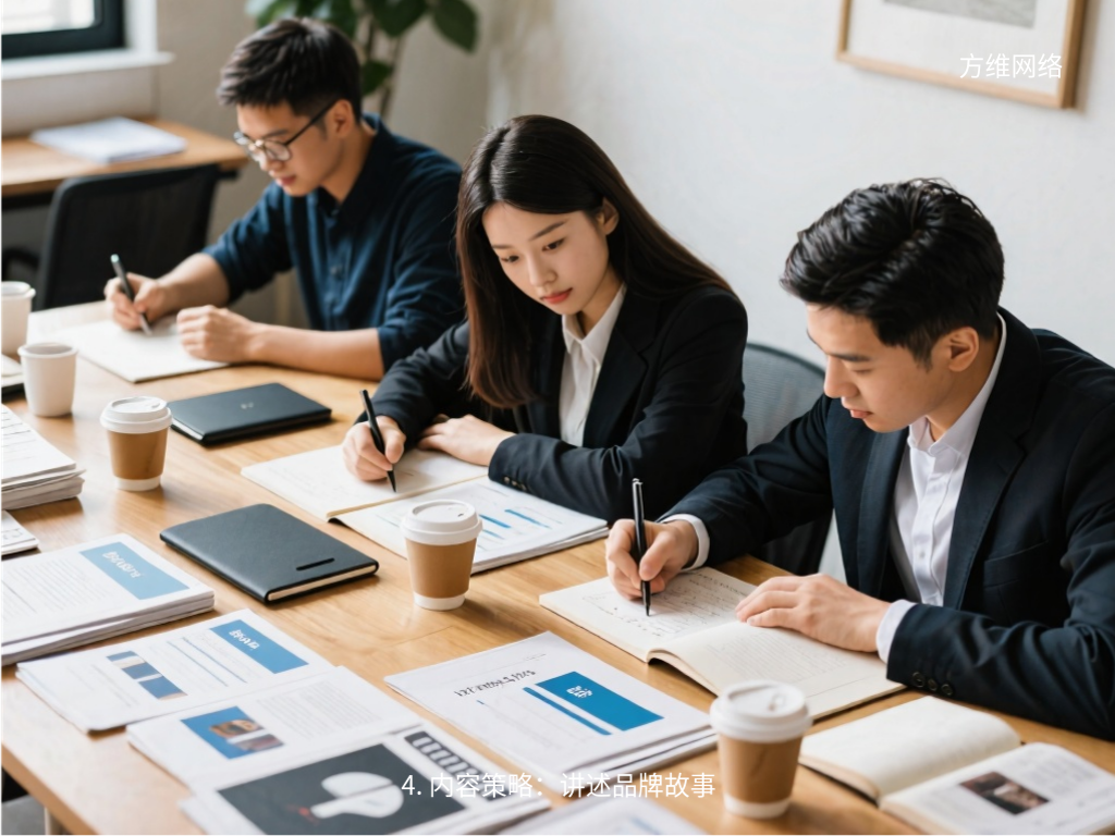 4. 內容策略:講述品牌故事