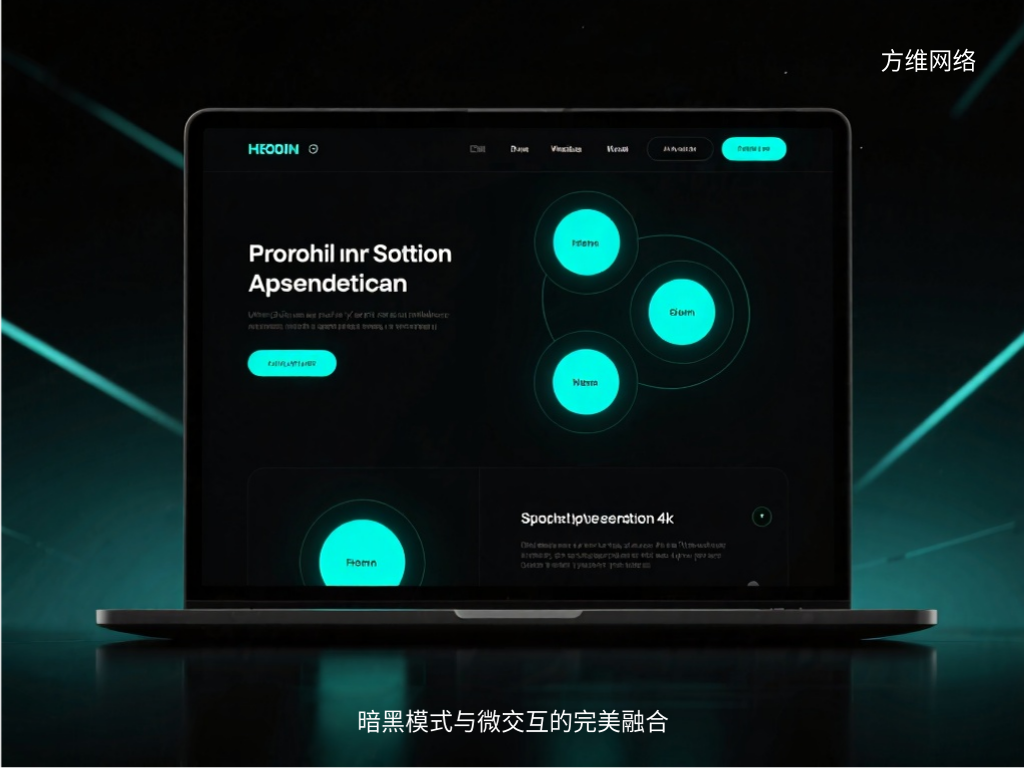 暗黑模式與微交互的完美融合