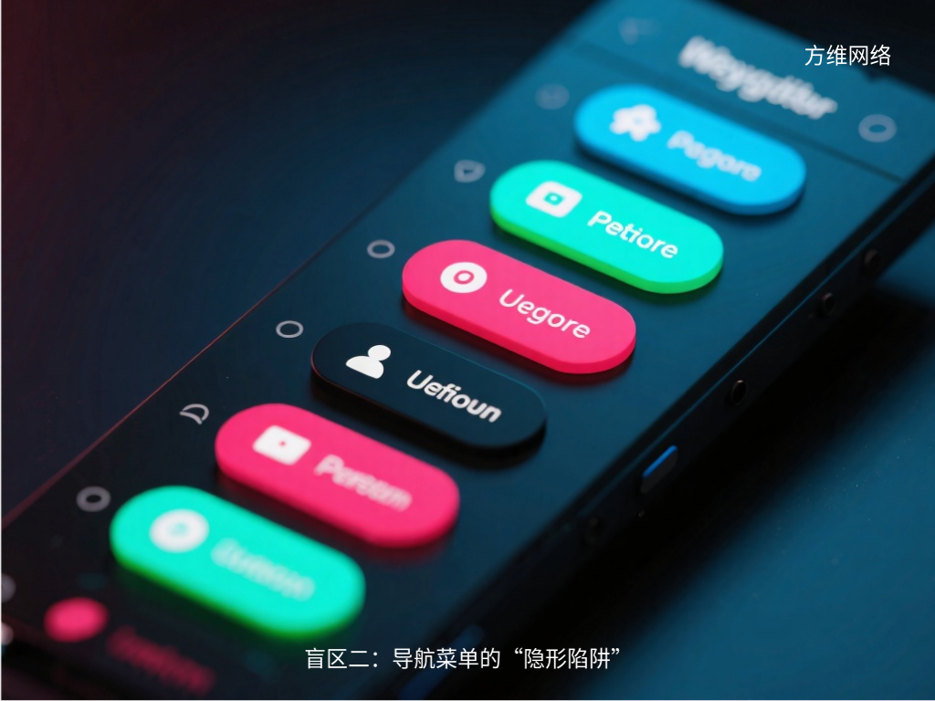 盲區二:導航菜單的“隱形陷阱”