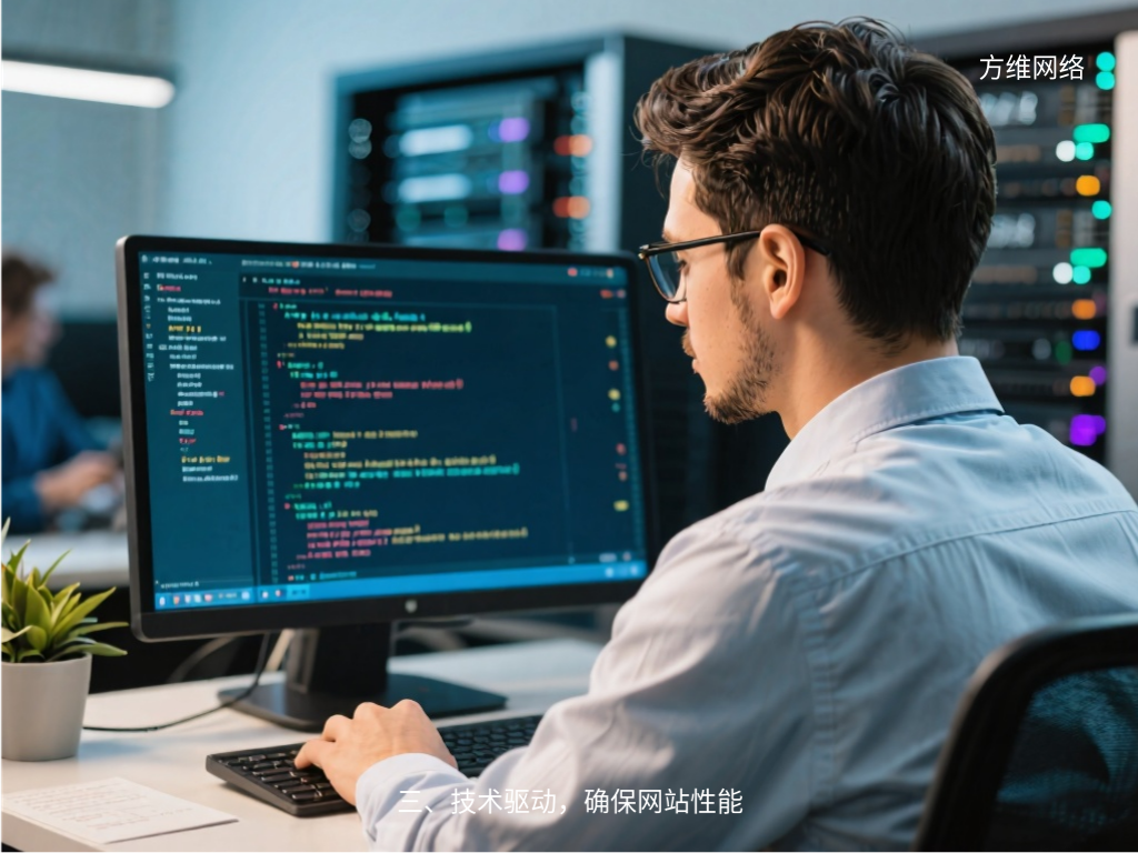 三、技術驅動,確保網站性能