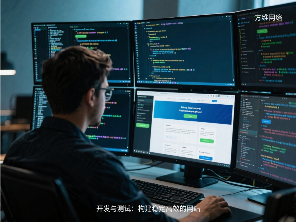 開發與測試:構建穩定高效的網站