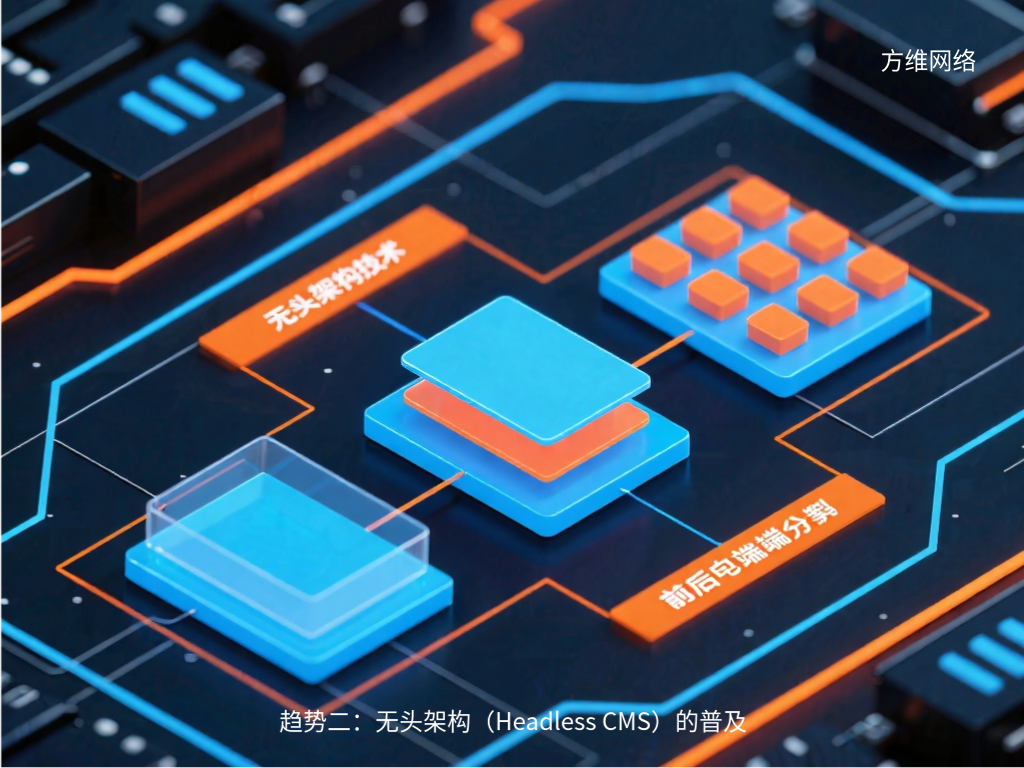 趨勢二:無頭架構(Headless CMS)的普及