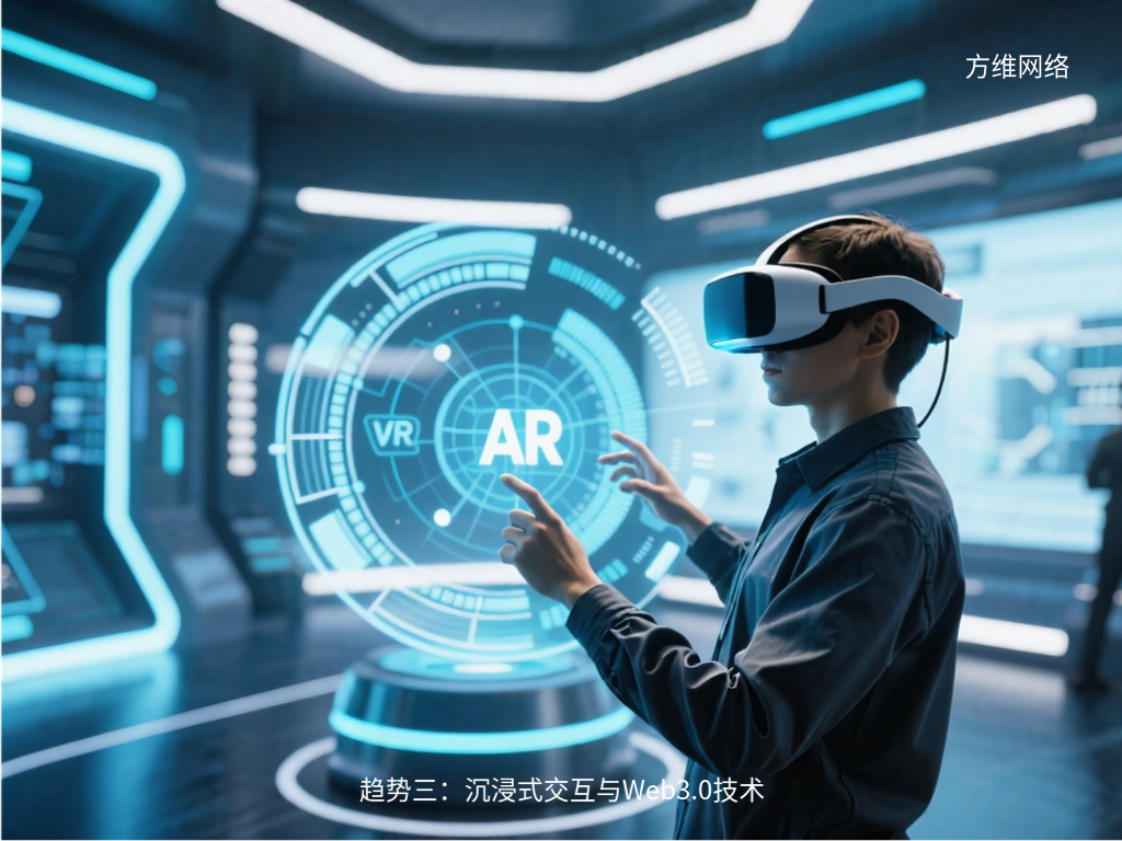 趨勢三:沉浸式交互與Web3.0技術
