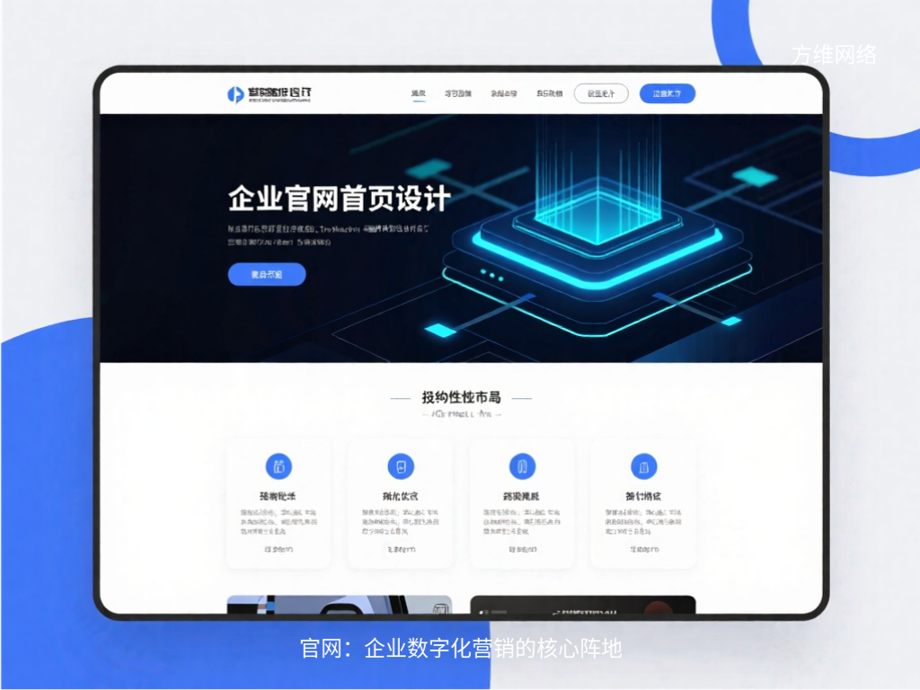 官網(wǎng):企業(yè)數(shù)字化營銷的核心陣地