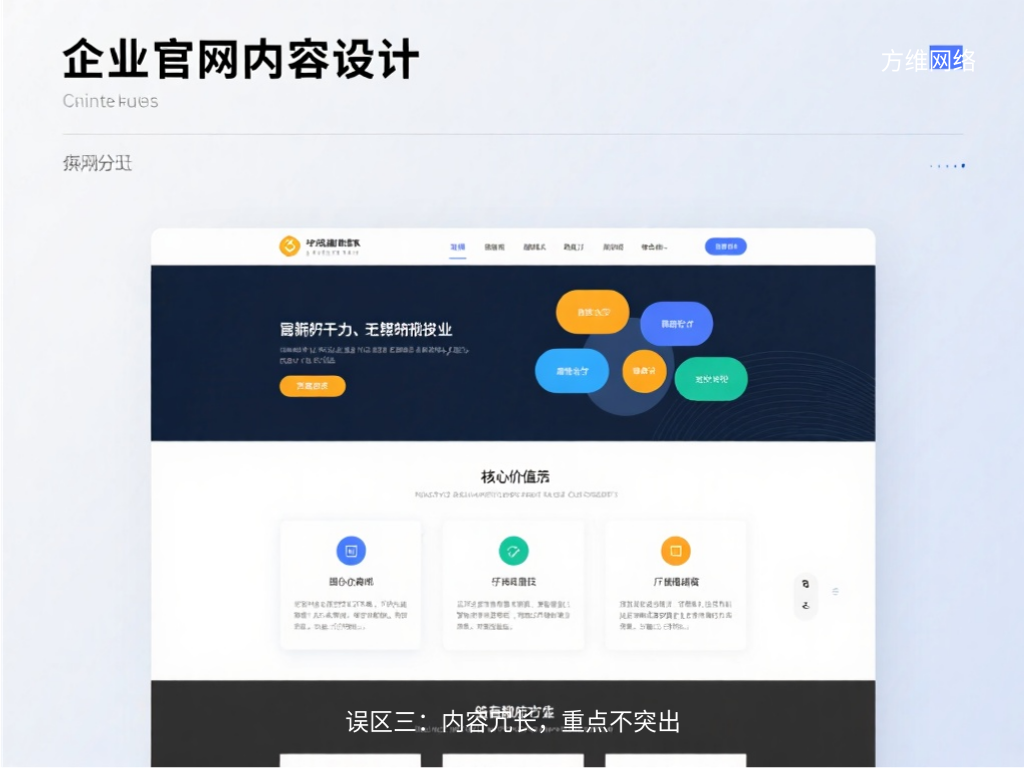 誤區(qū)三:內(nèi)容冗長,重點(diǎn)不突出