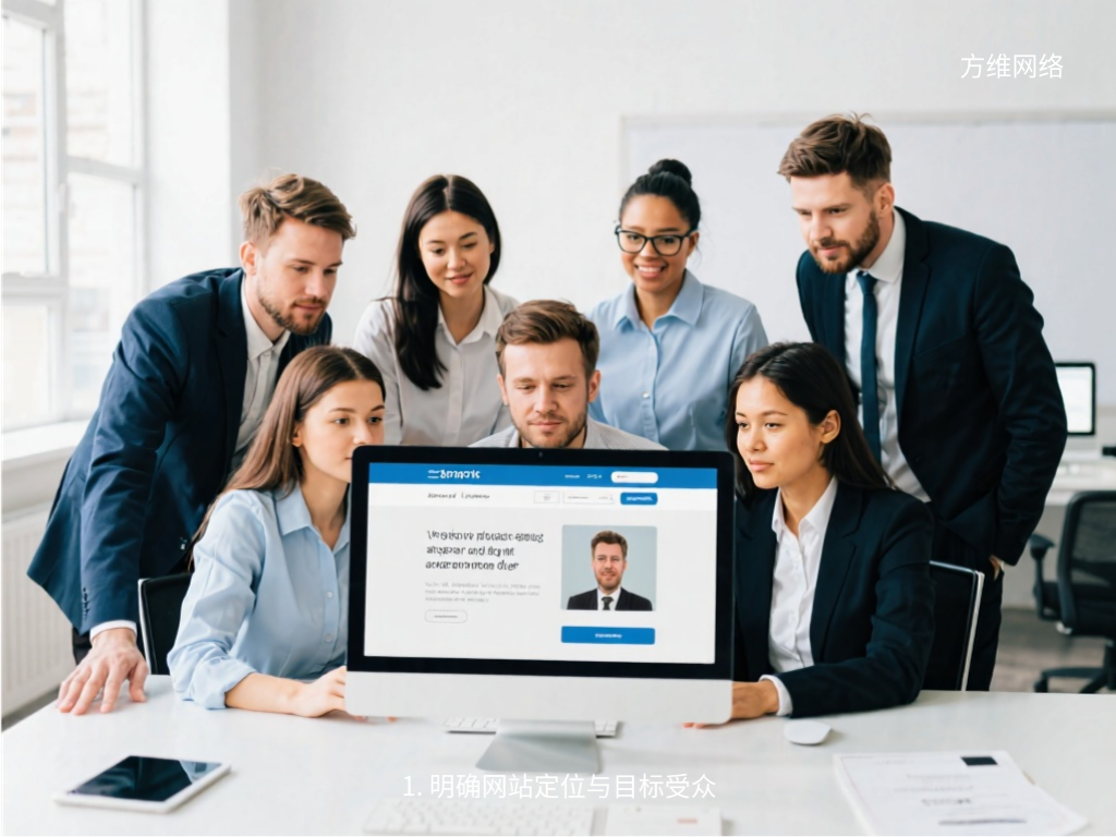 1. 明確網站定位與目標受眾