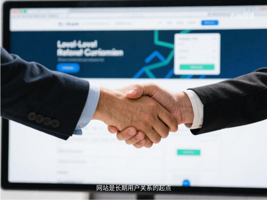 網站是長期用戶關系的起點