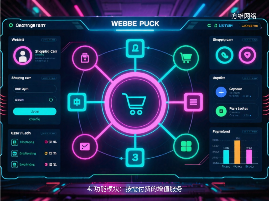 4. 功能模塊:按需付費(fèi)的增值服務(wù)